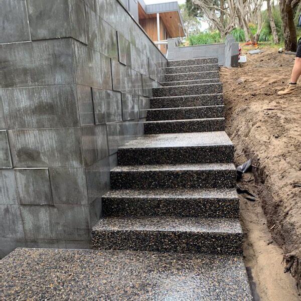 Concrete stairs Mornington Peninsula